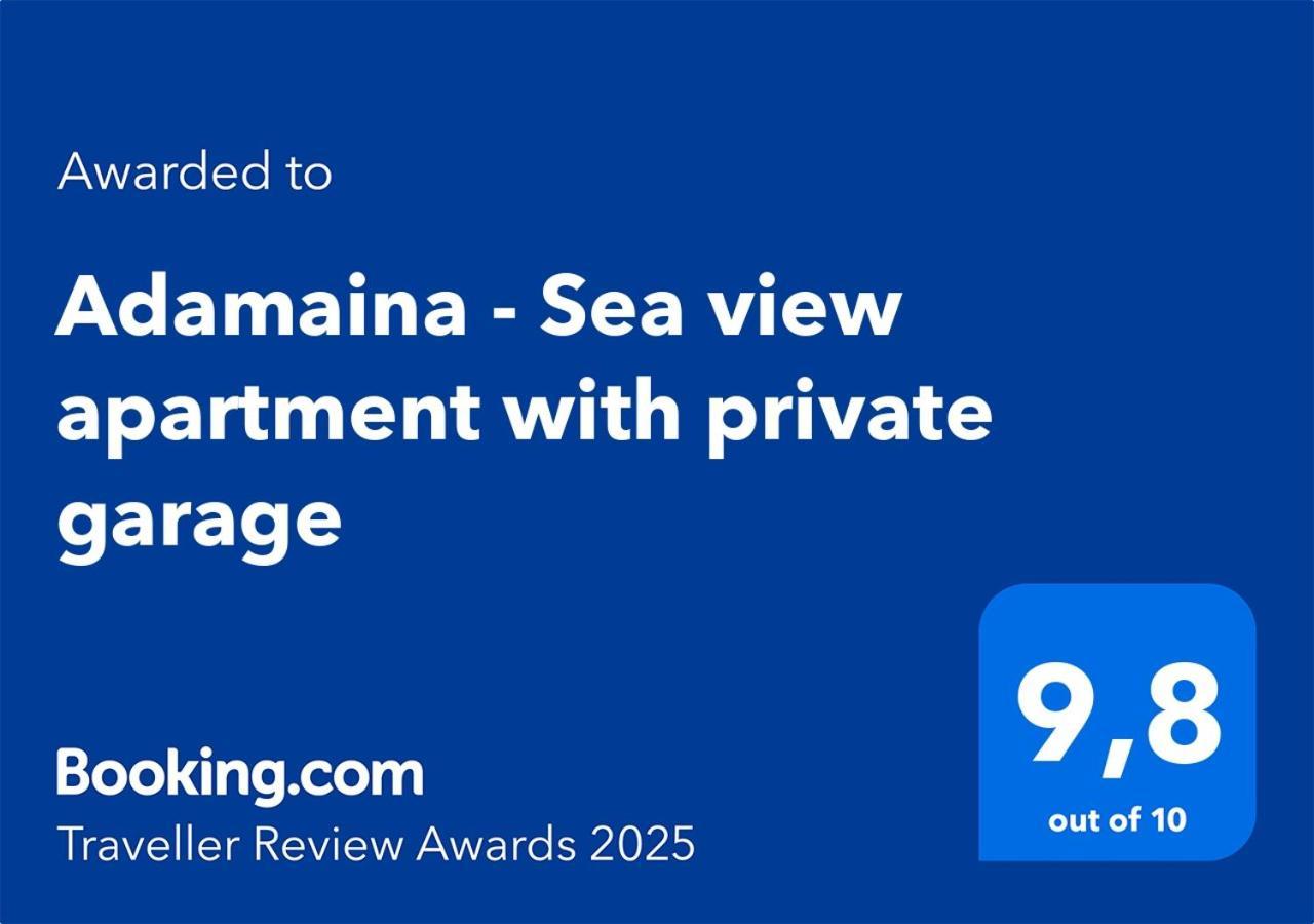 Adamaina - Sea View Apartment With Private Garage Sestri Levante Extérieur photo